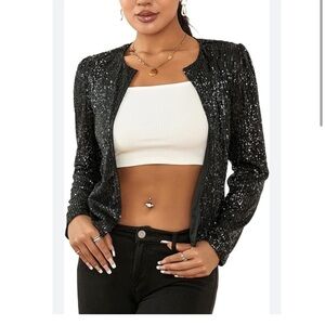 This is new sequined jacket